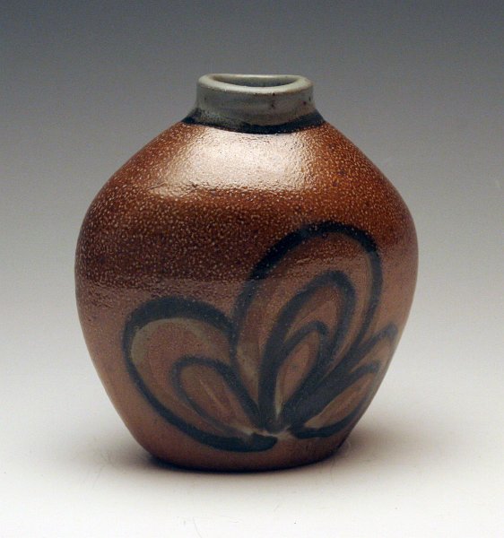 120 Salt-fired Stoneware Oval Vase.jpg